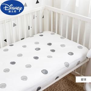 Disney Простыня на резинке для детской кроватки 115х65 см, хлопок, дышащая
