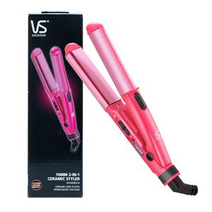 Щипцы для завивки / Утюжки для выпрямления волос VS, розовый
