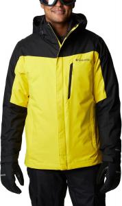 Куртка Columbia Men's Whirlibird IV Interchange, водонепроницаемая и дышащая, Laser Lemon/Black