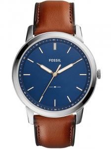 Мужские аналоговые часы Fossil с кожаным ремешком FS5304