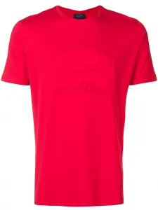 Футболка с логотипом Paul & Shark, красный