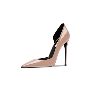 Женские туфли на тонком каблуке, телесного цвета Suyymakk, Nude