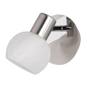 Потолочный светильник Trio Antibes I, опаловое стекло / сталь - 1 пламя