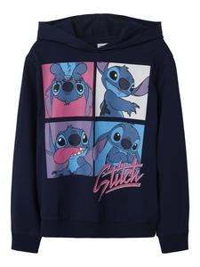 Толстовка с капюшоном name it, темно-синий