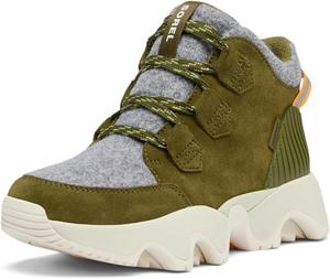 Женские водонепроницаемые ботинки SOREL Kinetic Impact Caribou Plus, Utility Green/Light Aloe