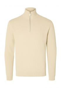 Свитер вязаный SLHDANE Selected Homme, цвет oatmeal