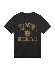 Рубашка F4NT4STIC US National Parks Yellowstone Wyoming, черный
