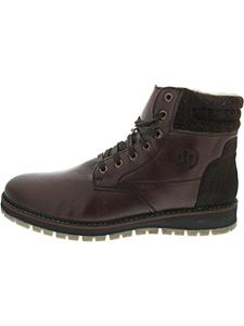 Rieker Коричневые ботинки на шнуровке