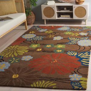 SAFAVIEH, 153 x 244 см, Ковер ручной работы из премиальной шерсти и вискозы