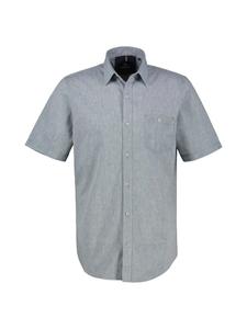 Рубашка на пуговицах классического кроя LERROS, синий