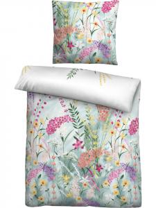 Biberna Постельное белье из жатой ткани ярких цветов