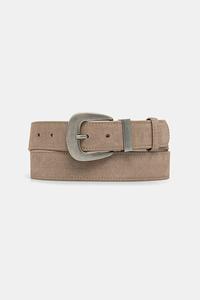 Замшевый ремень Answear.Lab, бежевый