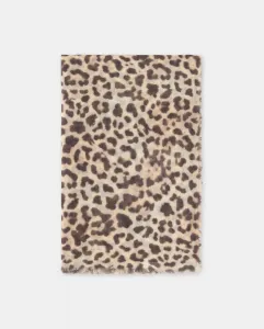 Платок с вышивкой Stella Rittwagen, коричневый