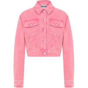 MOSCHINO Джинсовая куртка женская Pink