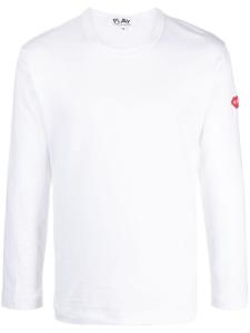 Футболка из коллаборации с the Artist Invader Comme Des Garçons Play, белый