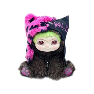 LETSVAN Плюшевая кукла KUKU в стиле леопарда, высота 32,5 см