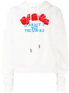 Heart Not Troub hoodie OFF-WHITE, белый