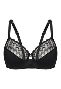 Бюстгальтер на косточках sassa T-shirt Bra Beautiful Classic, черный