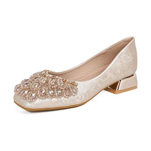 Туфли на высоком каблуке женские, шампанского цвета CAOT, Champagne