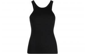 Тотём Эспера Футболка с ребристыми бретелями TOTEME, черный