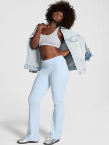 Леггинсы-Клеш из мягкого модала с отворотами Pink, soft modal cotton icy blue bling santas fave