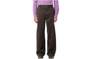 Повседневные брюки мужские темно-коричневые Burberry, коричневый