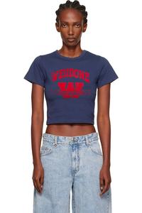 Футболка 11' Print Slim Fit We11Done, синий