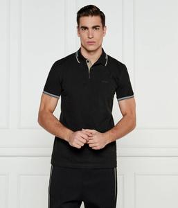 Поло Boss Green Paul Slim Fit, черный