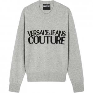Свитер мужской VERSACE JEANS COUTURE, серый