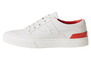 Кроссовки женские Hermès на шнурках, белый / красный