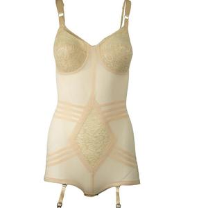 Body Briefer Фирменная Корректировка Rago Shapewear, бежевый