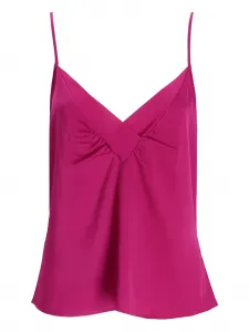 Топ с V-образным вырезом Boss, розовый