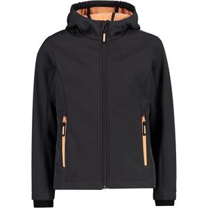 Функциональная куртка с капюшоном, софтшелловая куртка Cmp, серый