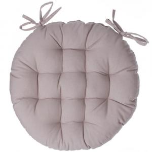 Круглая бежевая подушка для стула Atmosphera Createur d´interieur, бежевый