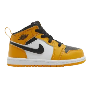 Кроссовки Air Jordan Air Jordan 1 Mid TD 'Reverse Yellow Toe', желтый