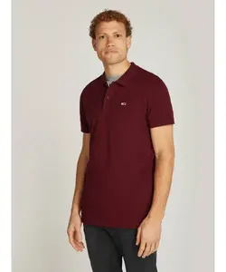 Футболка поло Regular fit Tommy Jeans, красный