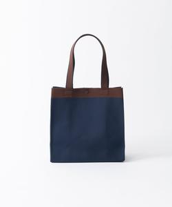 Двухцветная бумажная вязаная сумка Tricot, цвет 39Navy