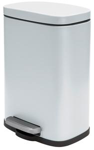 Бак с педалью Spirella, белый