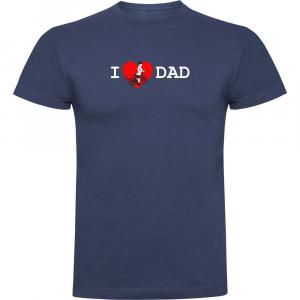 Футболка Kruskis I Love Dad, синий