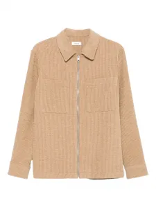 Куртка-рубашка на молнии в рубчик SANDRO, нейтральный