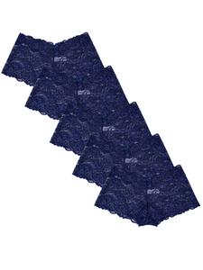 Yenita Трусы Boyshorts в темно-синем цвете