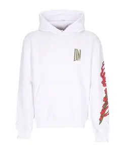 Толстовка с длинным рукавом "Дракон" белого цвета Dolly Noire, белый