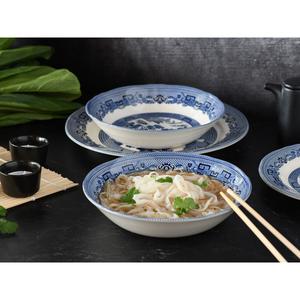 Сервиз China Town, набор из 18 предметов Восточная культура Creatable, синий