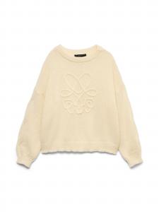 VERO MODA Свитер 'VMVILLA' в белом цвете