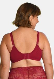 Бюстгальтер на косточках VIENNA SugarShape, бордовый