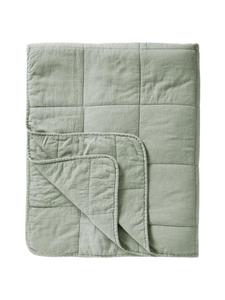 IB Laursen Винтажный двуспальный пододеяльник фисташкового цвета