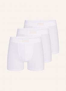 Упаковка из 3 пар трусов-боксеров, хлопок. Skims, белый