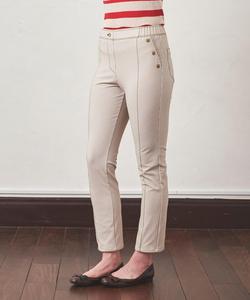 Брюки в джинсовую клетку с принтом пико Studio Picone, цвет Beige(119)