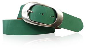 Кожаный ремень FRONHOFER, цвет Jade