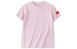 Anta Champion All-Weather Series Футболка Женская Облачная Дымка Розовая, Облачная Дымка Розовая